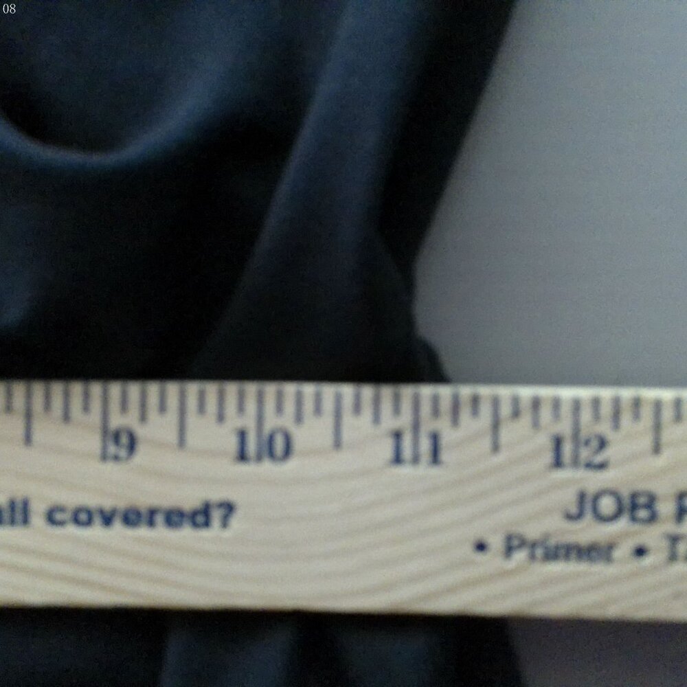 AERIE NWT The Hugger Black Capri Pants L - Picture 9 of 10